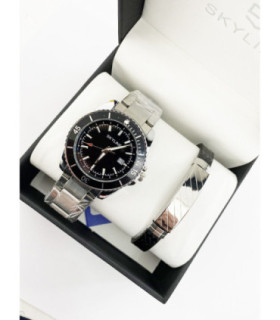 Set de regalo conjuntos hombre acero Con pulsera C-H-A26