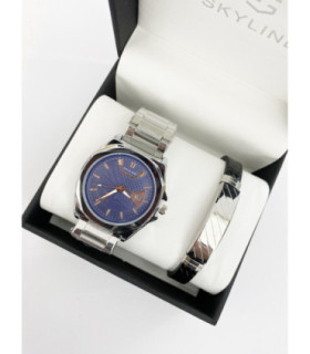 Set de regalo conjuntos hombre acero Con pulsera C-H-A27