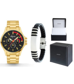 Set de regalo conjuntos hombre metal Con pulsera aleatoria 21