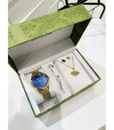 Set de regalo conjuntos mujer con collar y pendientes CV-C3