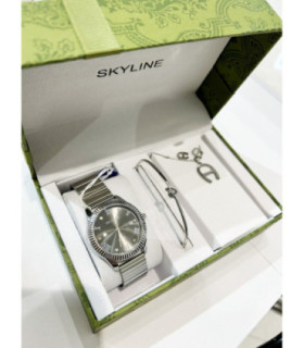 Set de regalo conjuntos mujer con collar y pendientes CV-C9