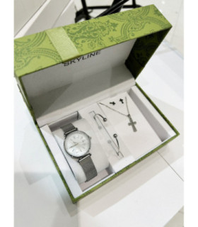 Set de regalo conjuntos mujer con collar y pendientes CV-C11