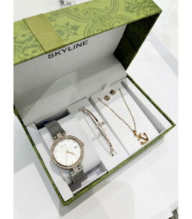 Set de regalo conjuntos mujer con collar y pendientes CV-C14