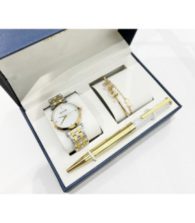 Set de regalo conjuntos mujer con boligrafo collar y pendientes C-B11