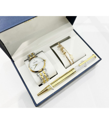 Set de regalo conjuntos mujer con boligrafo collar y pendientes C-B11