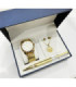 Set de regalo conjuntos mujer con boligrafo collar y pendientes C-B12