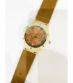 Madera piel unisex con caja de lino MPA13