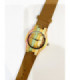 Madera piel unisex con caja de lino MPA15