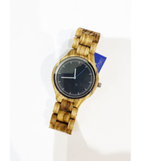 Madera unisex con caja de lino MMA9