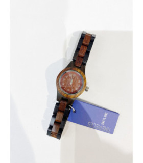 Madera unisex con caja de lino MMA11