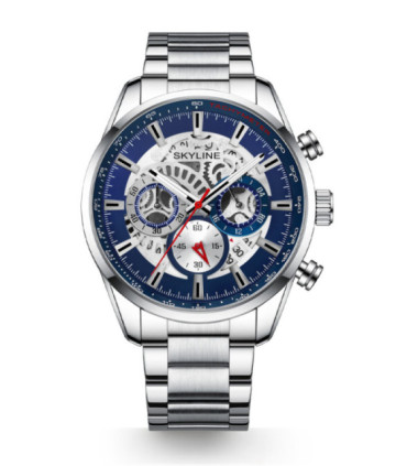 Cronógrafo acero 8391