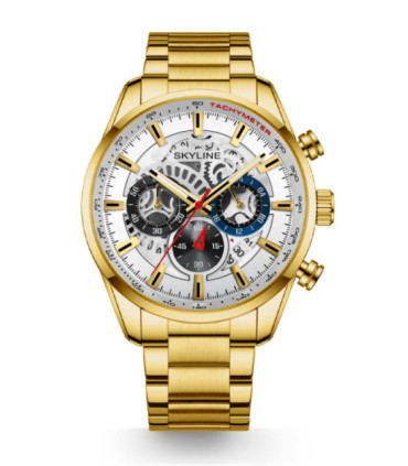 Cronógrafo acero 8391