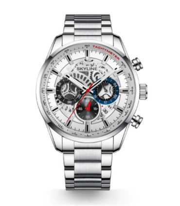 Cronógrafo acero 8391