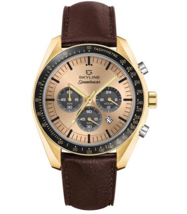 Cronógrafo piel 1201P